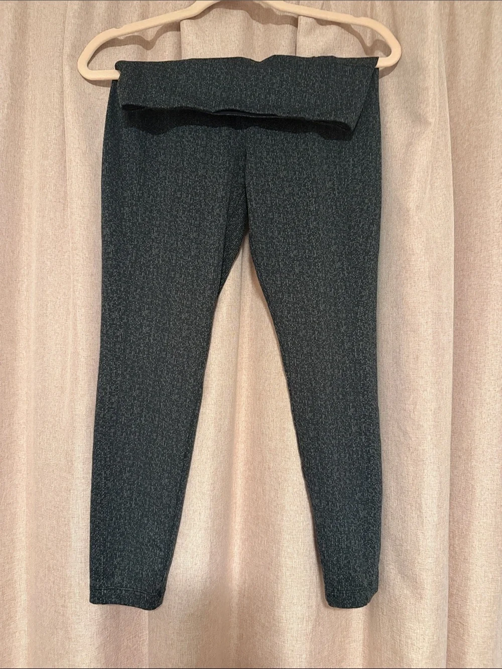 Athleta : Ribbed Ponte Leggings - Dark Charcoal